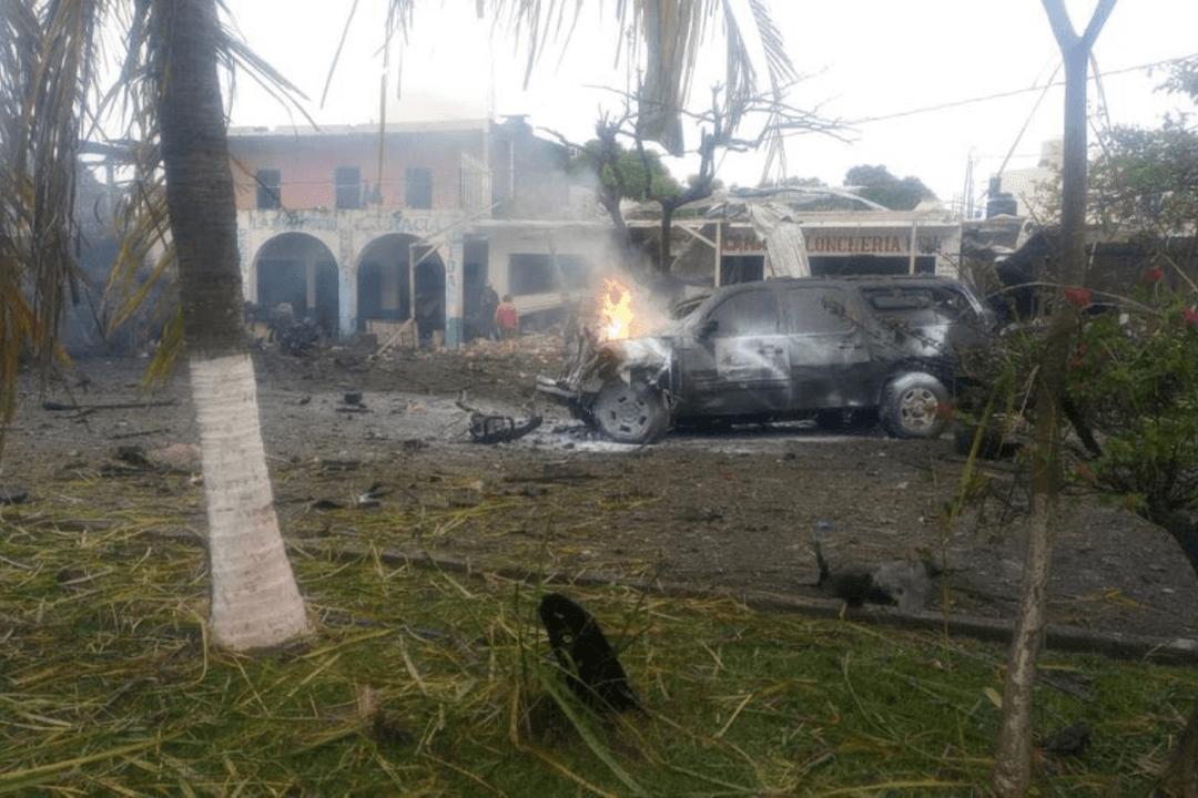 Michoacán: Explosión de auto bomba deja seis víctimas