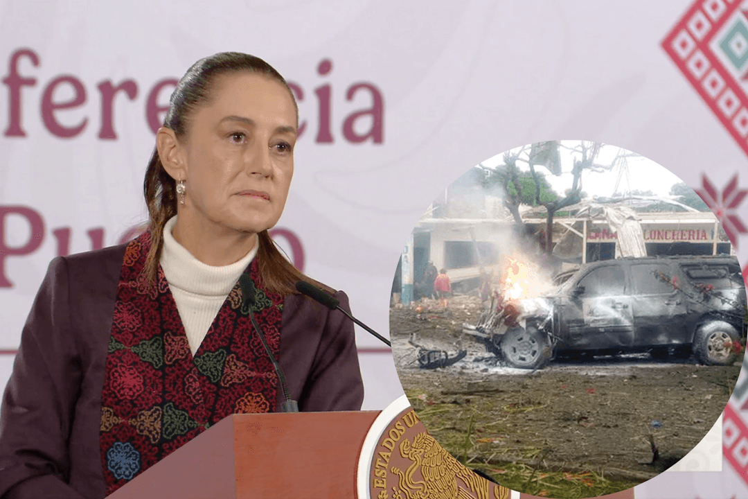 Explosión en Michoacán: Sheinbaum pide esperar cierre de investigación