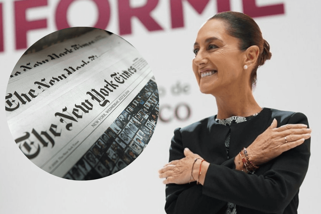 ‘The New York Times’ destaca a Sheinbaum como una de las personas más elegantes